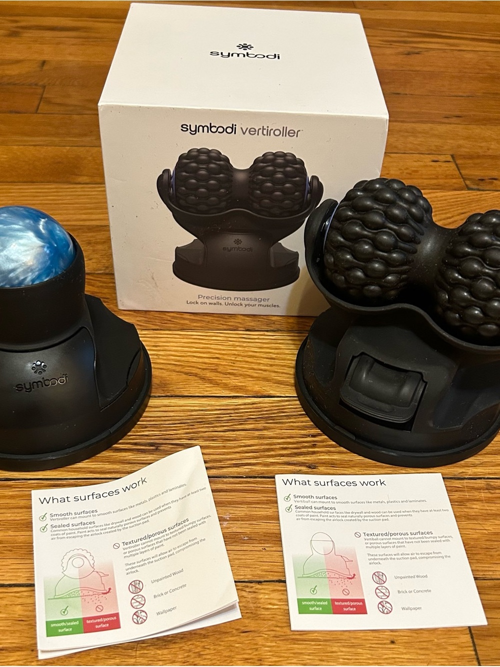 Symbodi VertiRoller Precision Massager Bundle